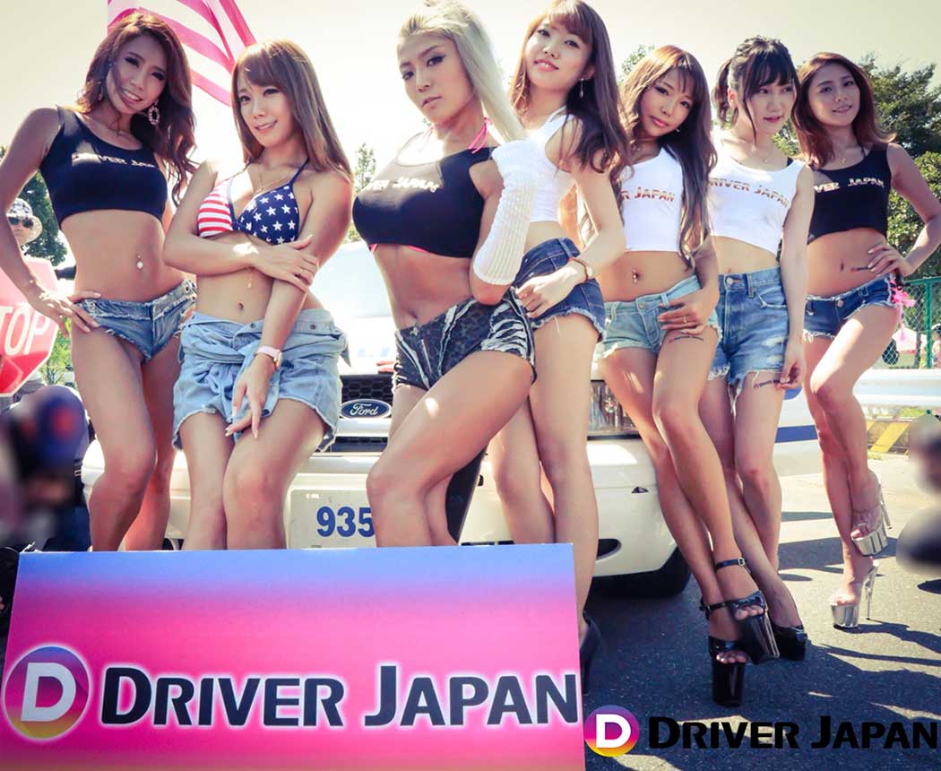 DRIVER JAPAN GIRLS集合撮影@アメフェス