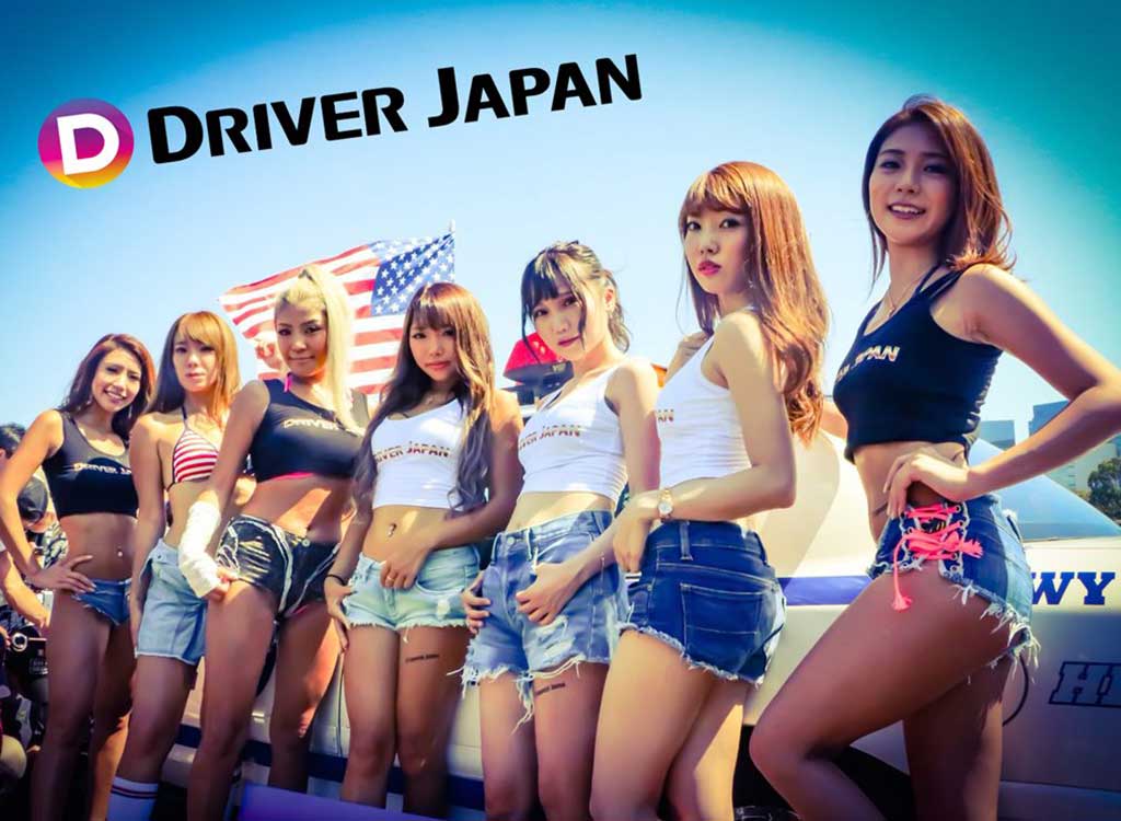 ミキティと全員集合したDRIVER JAPAN GIRLS