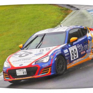 池島実紅選手ツインリンクもてぎにてBRZ