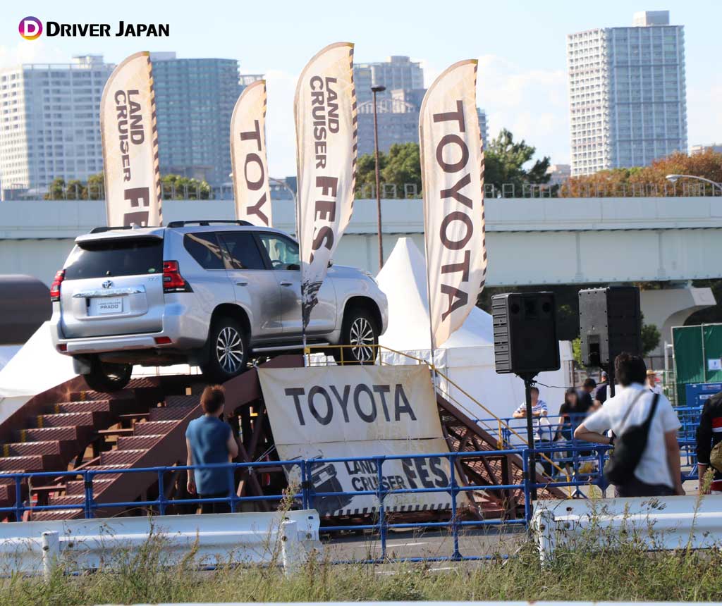 トヨタアウトドアブース